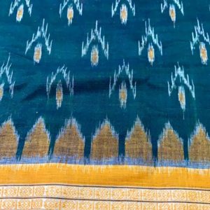 Green IndusDiva Nuapatna Cotton Handloom Saree