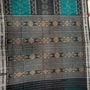 Nuapatni Masrise Black border Cotton Handloom Saree