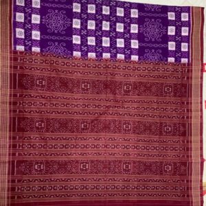 Nuapatni Modern Masrise Blue Cotton Handloom Saree