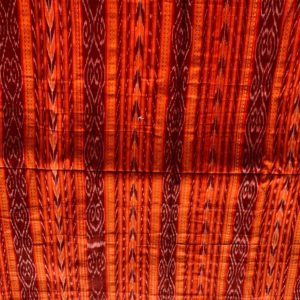 Bandha Red Cotton Dress Cloth .