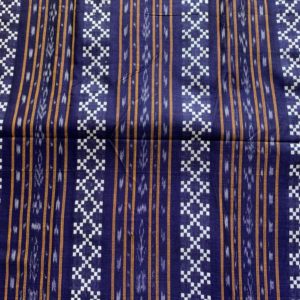 Bandha Blue Cotton Dress Cloth .