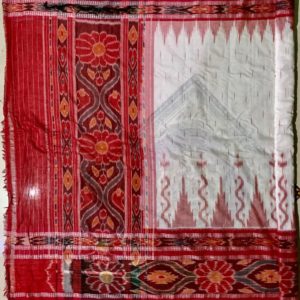 Nuapatni Special Dali Kumbha Ikat Masrise Cotton Handloom Saree