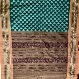 Nuapatni Modern Ikat Masrise Cotton Handloom Saree