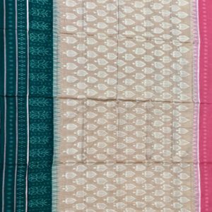 Nuapatni Masrise Ikat Cotton Handloom Saree