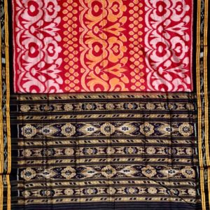 Nuapatni Masrise Ikat Cotton Handloom Saree