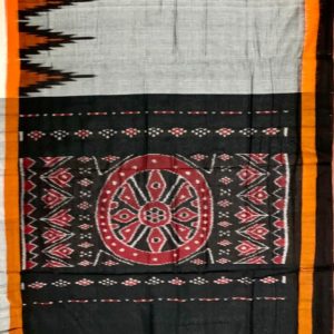 Nuapatni Masrise Kargil Ikat Cotton Handloom Saree