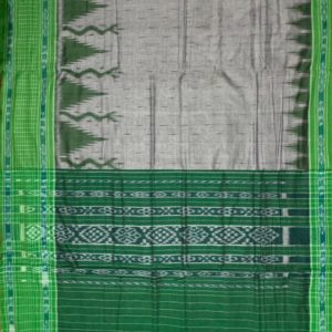 Nuapatni Masrise Dali Kumbha Ikat Cotton Handloom Saree