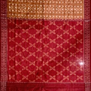 Nuapatni Masrise Ikat Cotton Handloom Saree