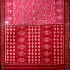 Nuapatni Masrise Ikat Cotton Handloom Saree