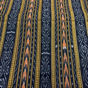 Bandha ikat handloom Cotton Dress Cloth fabric .