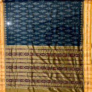 Nuapatni Masrise Ikat Cotton Handloom Saree
