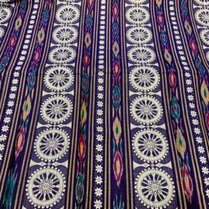 Bandha Ikat handloom Cotton Dress Cloth fabric